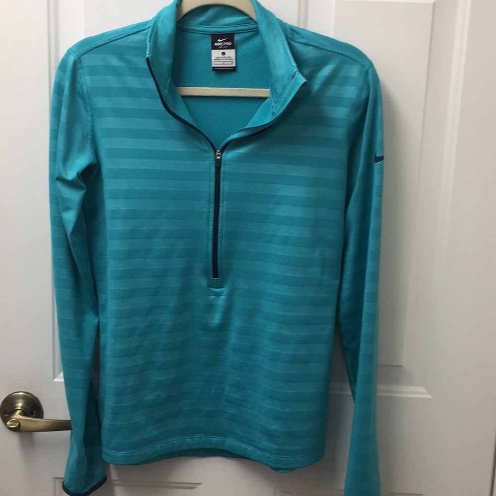 Nike pullover large turquoise